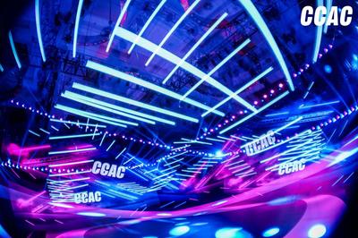 三明背景板制作 桁架黑底噴繪布